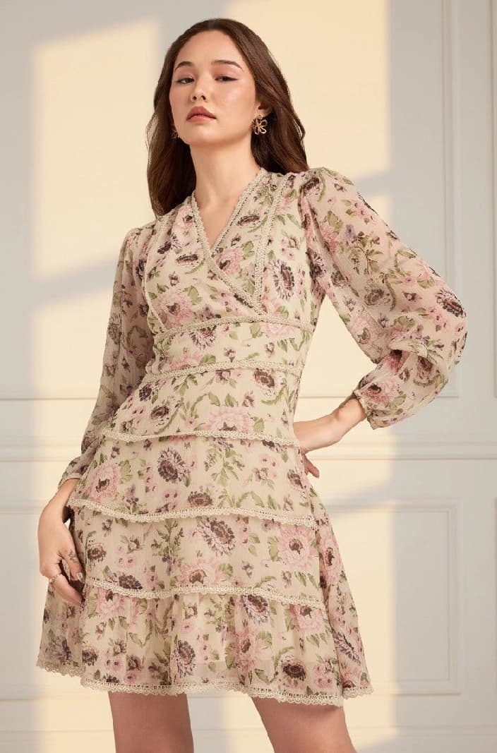 Women's Multicolor Casual Printed Regular Fit Dress