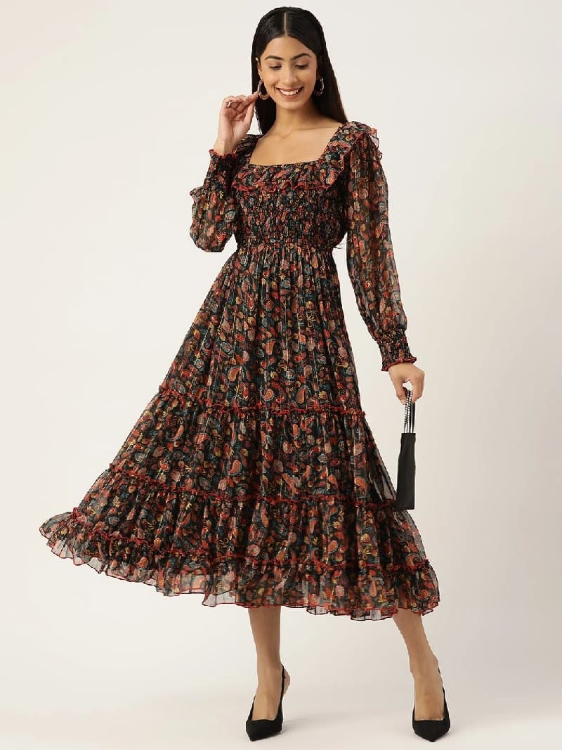 Women's Black Party Dress