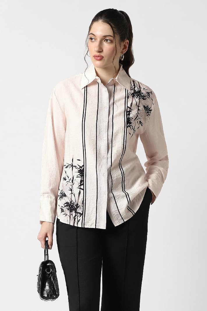 Women's Off White Casual Striped Regular Fit Dress