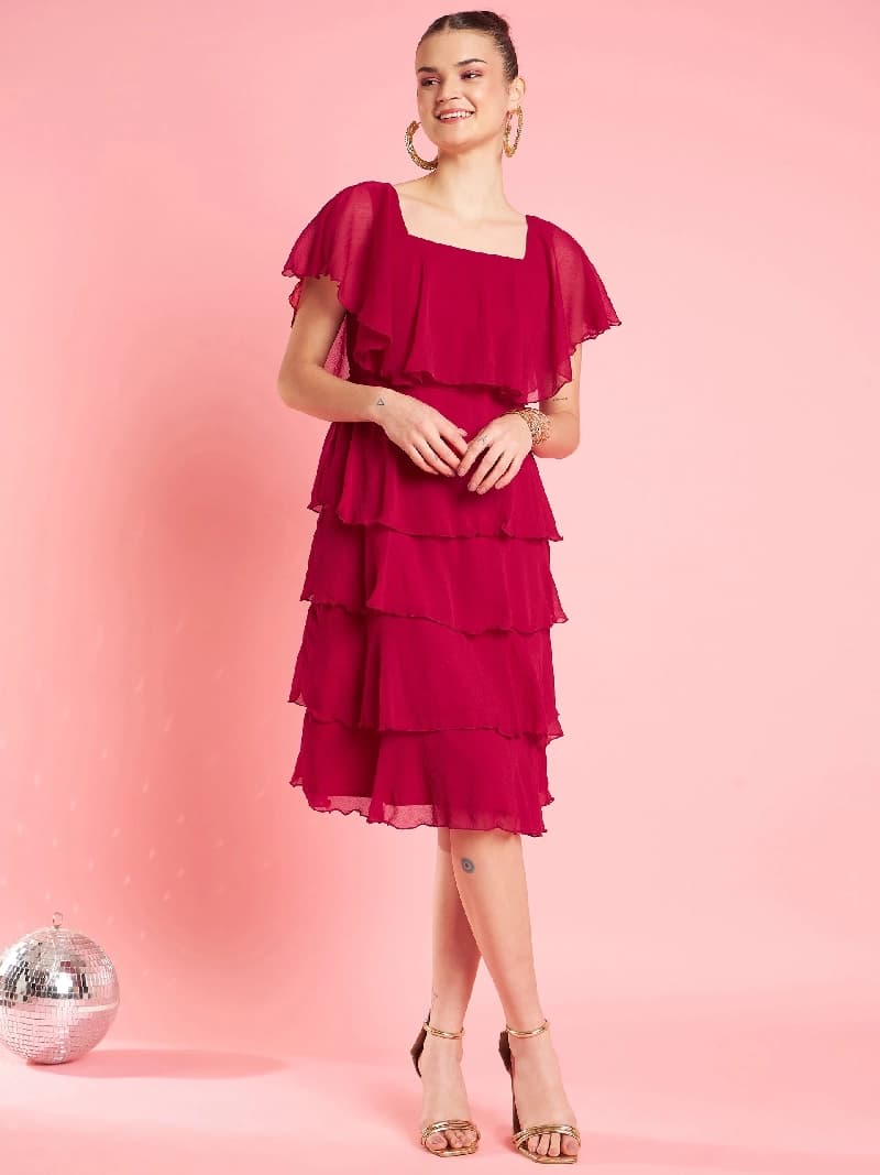 Women's Red Party Dress