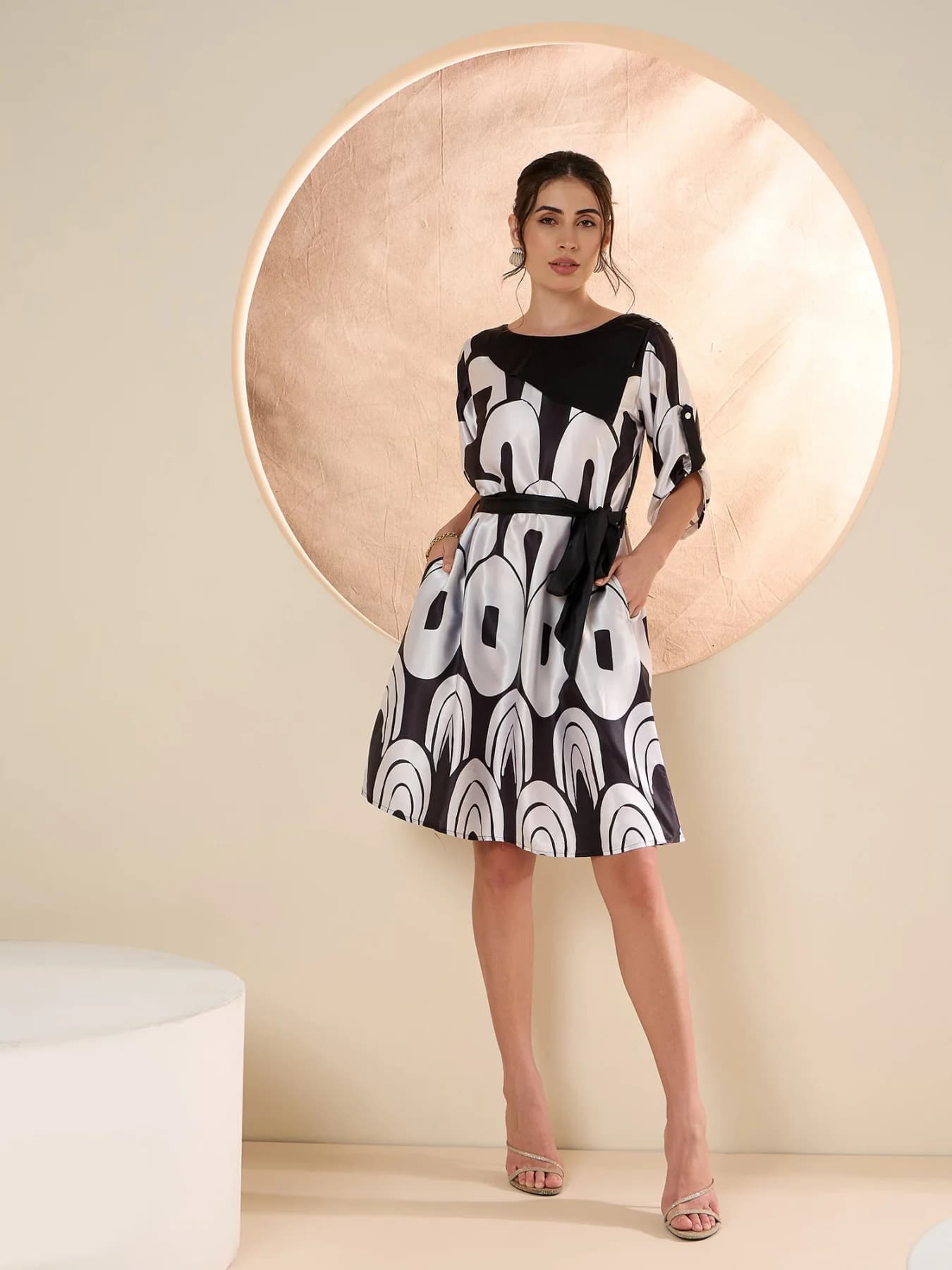 Women's Multicolor Party Dress