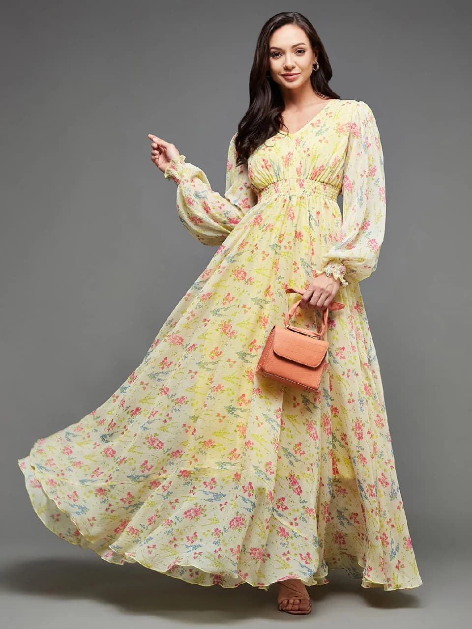 Women's Multicolor Casual Regular Fit Dress