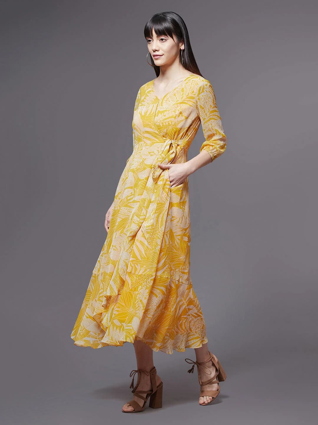 Women's Multicolor Casual Regular Fit Dress