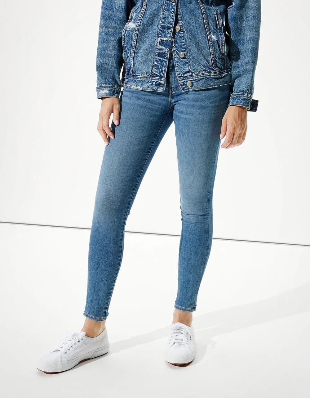 Women's Blue Casual Solid Slim Fit Jegging
