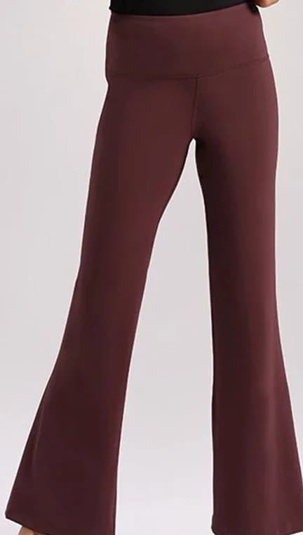 Women's Purple Sports Solid Trouser