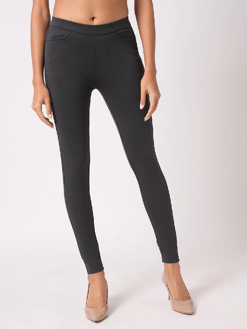 Women's Grey Casual Jegging