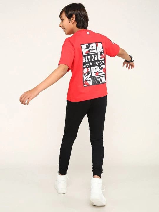 Boys Multicolor Casual Printed Regular Fit Half Sleeves Co-ord Set