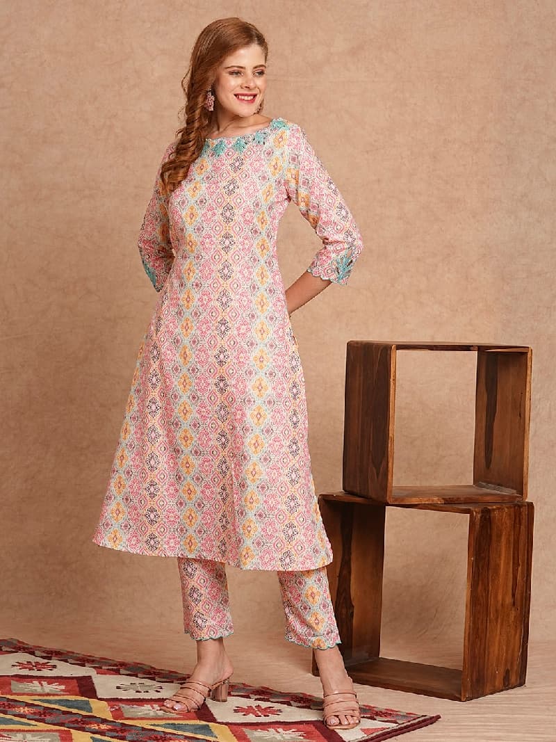 Women's Multicolor Casual Co-ords Set