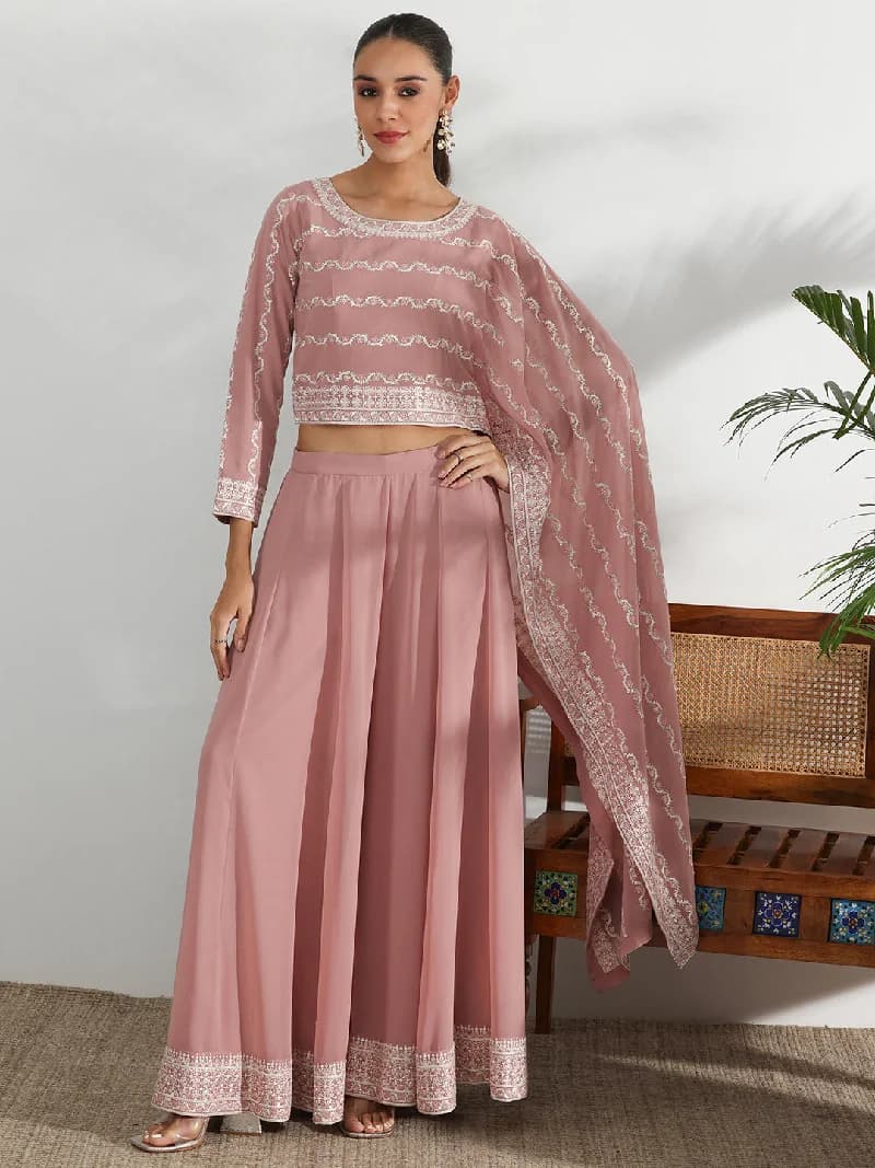 Women's Pink Party Co-ords Set