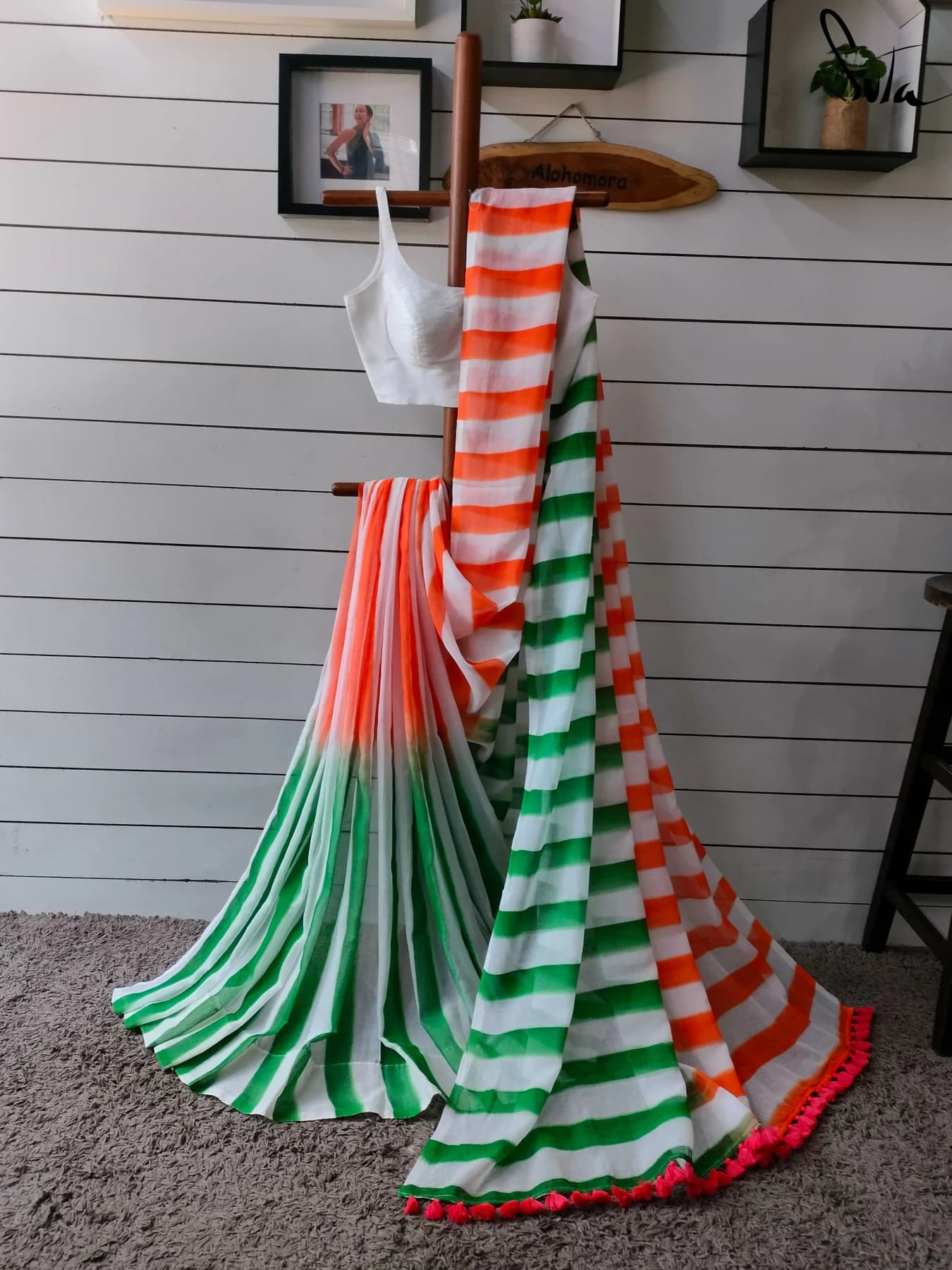 Women's Multicolor Casual Saree