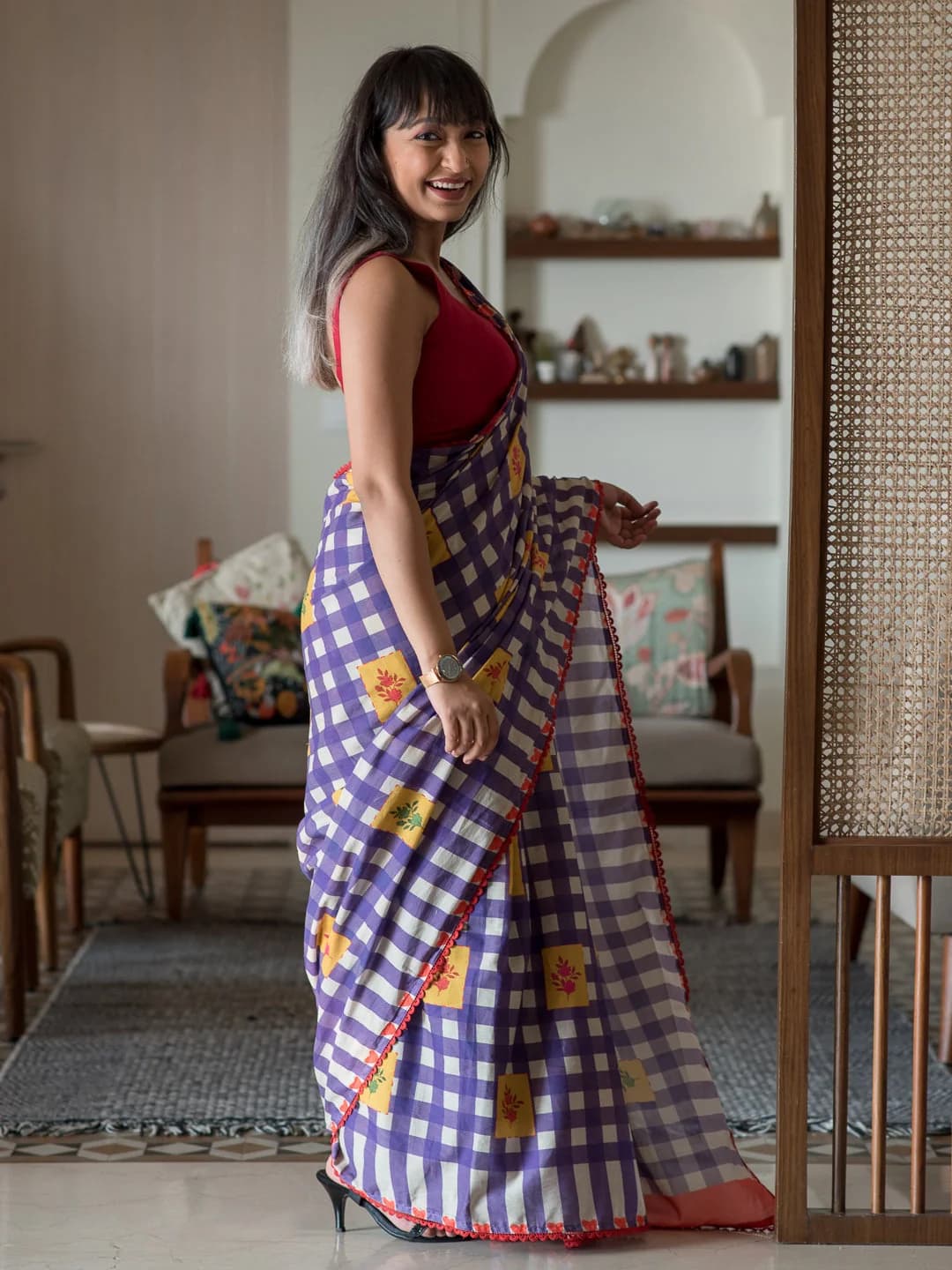 Women's Multicolor Casual Saree
