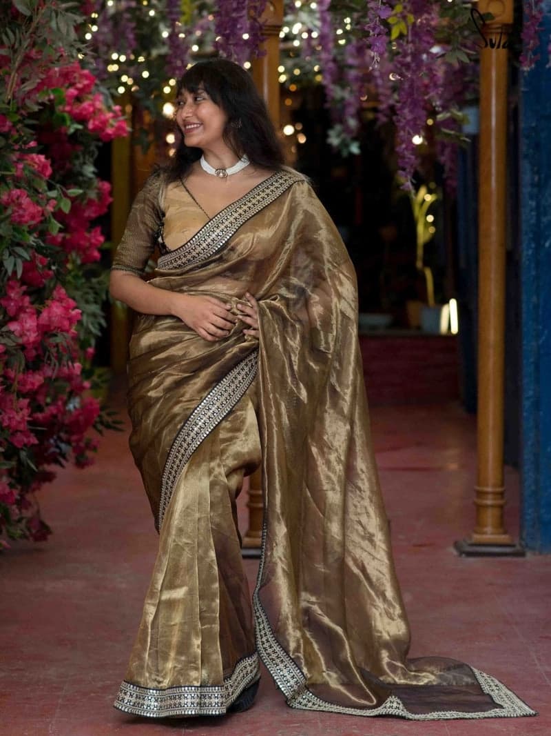 Women's Multicolor Festive Saree