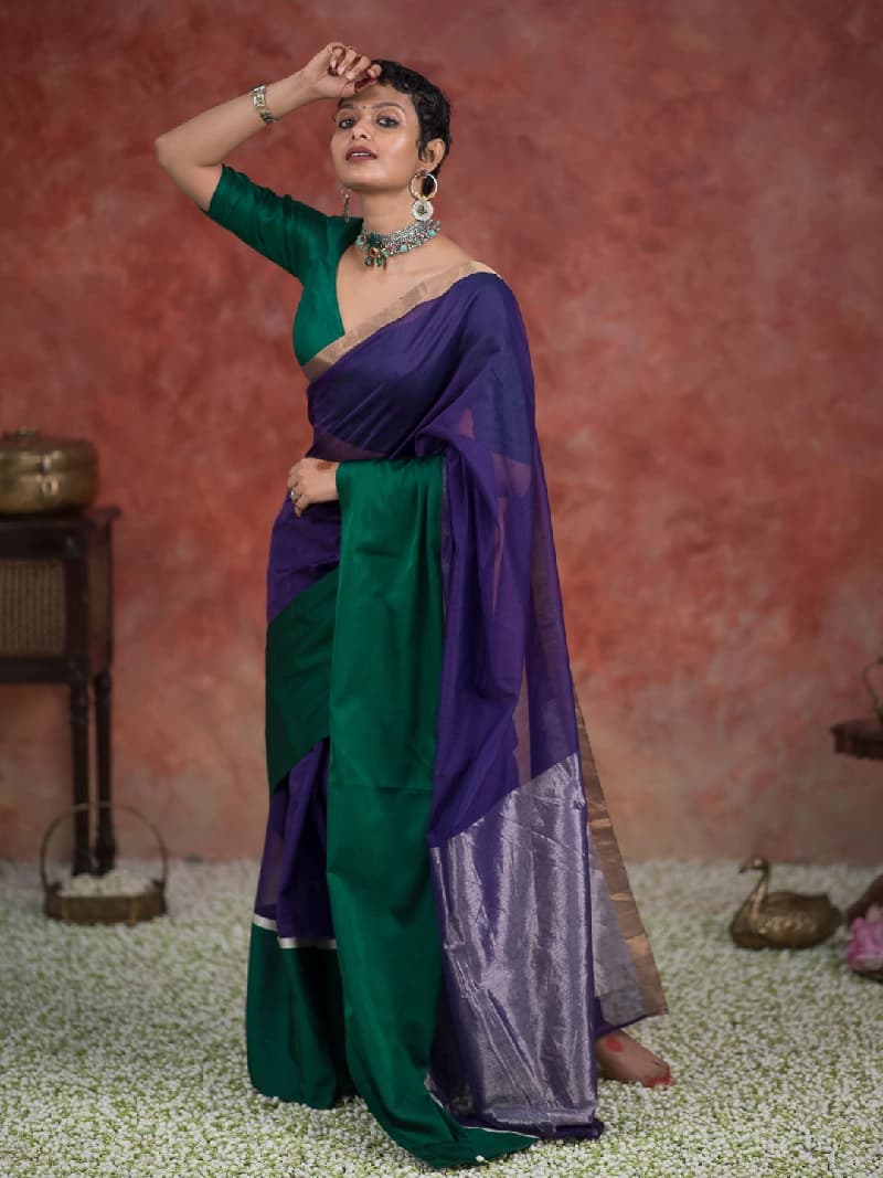 Women's Multicolor Casual Saree