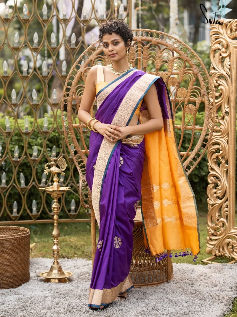 Women's Multicolor Festive Saree
