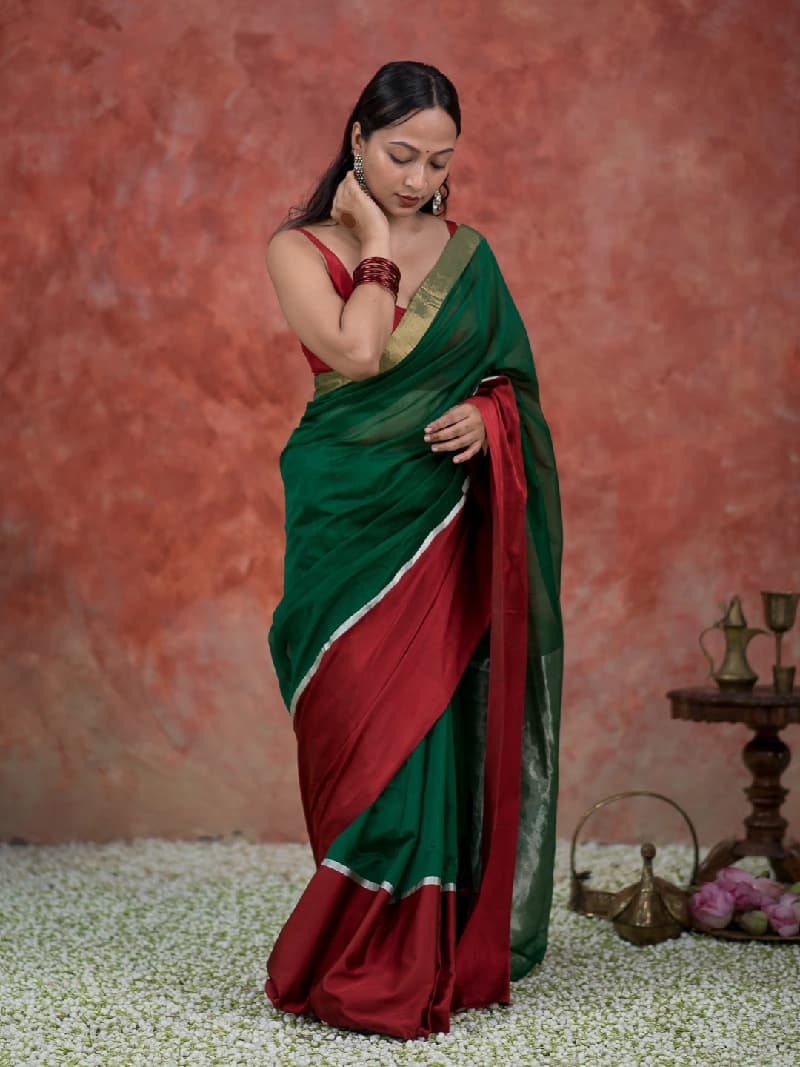 Women's Multicolor Casual Saree