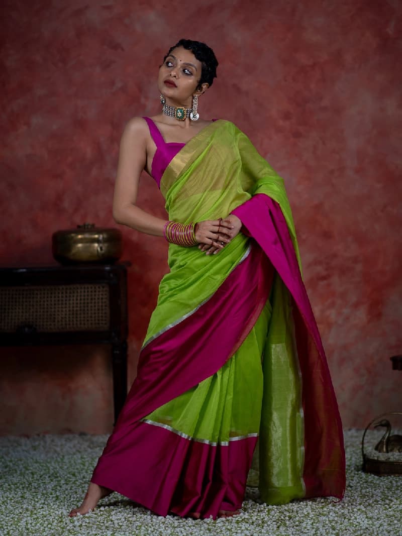Women's Multicolor Casual Saree