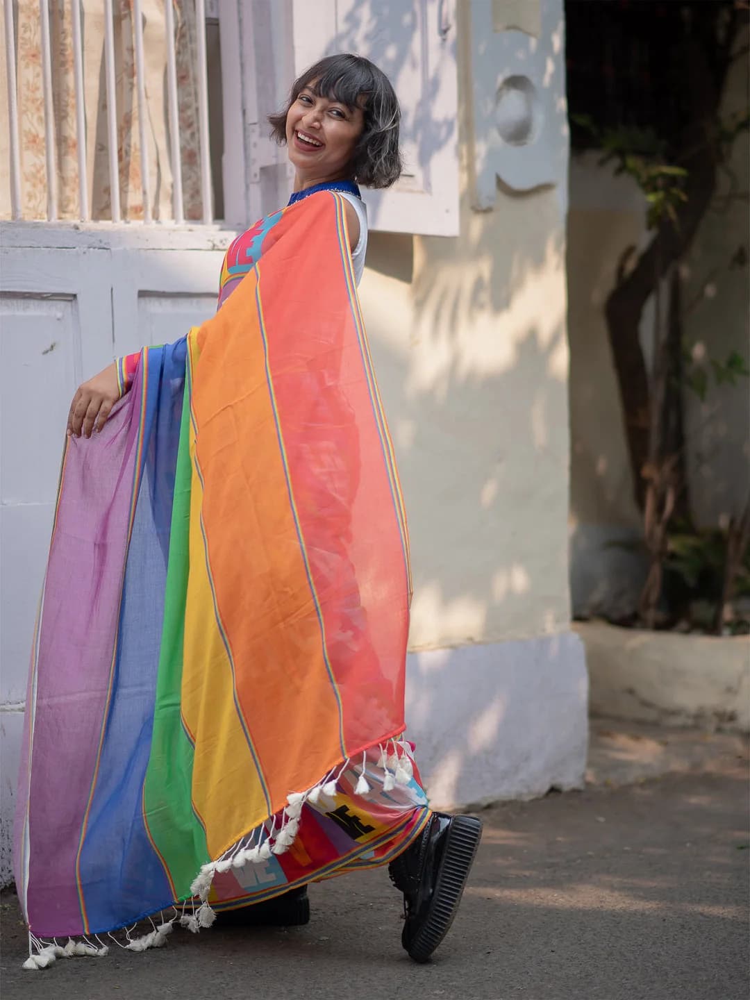 Women's Multicolor Casual Saree