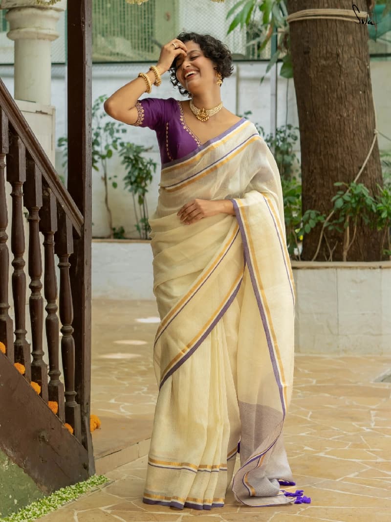 Women's Multicolor Casual Saree