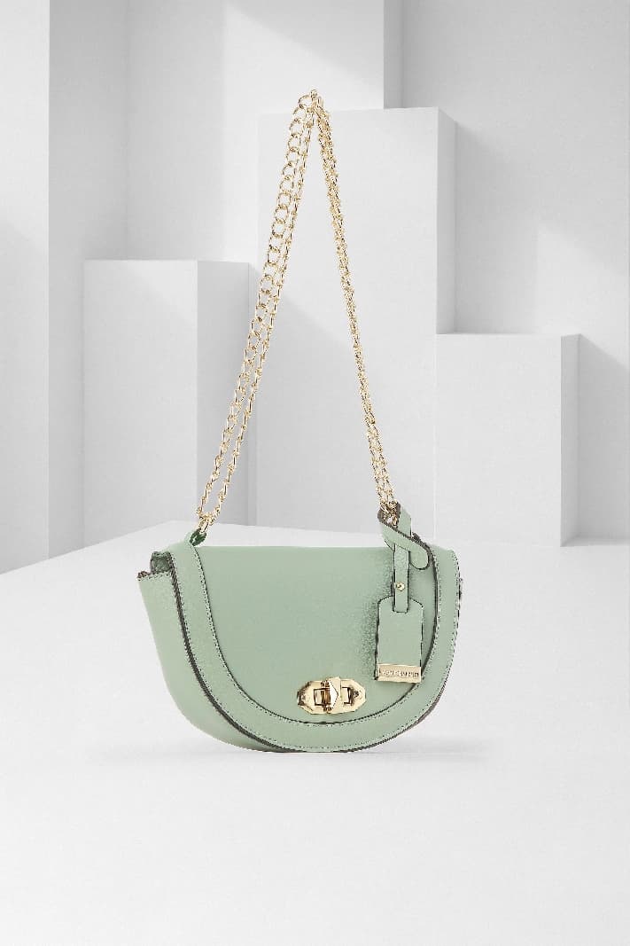 Women's Green Casual Sling Bag
