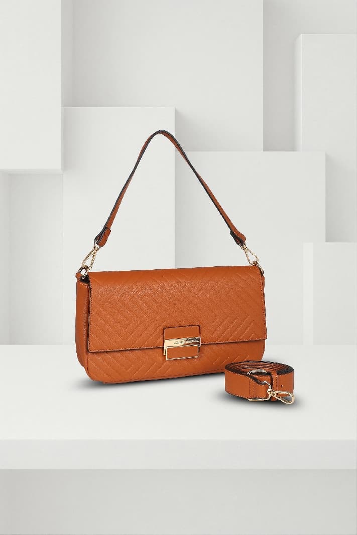 Women's Brown Casual Shoulder Bag