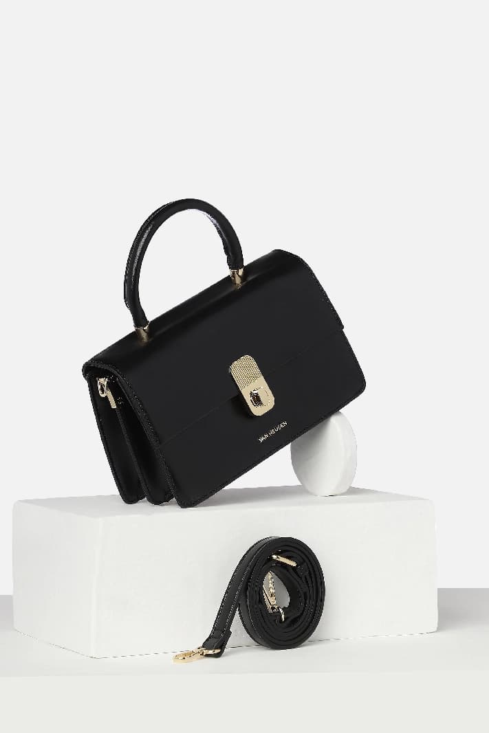 Women's Black Casual Sling Bag
