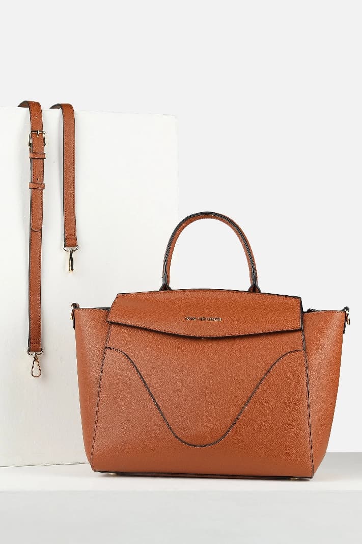 Women's Brown Casual Hand Bag