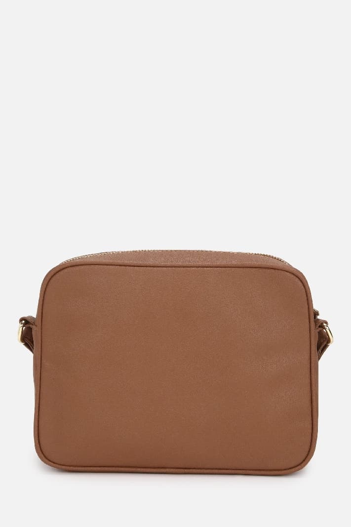 Women's Brown Casual Sling Bag