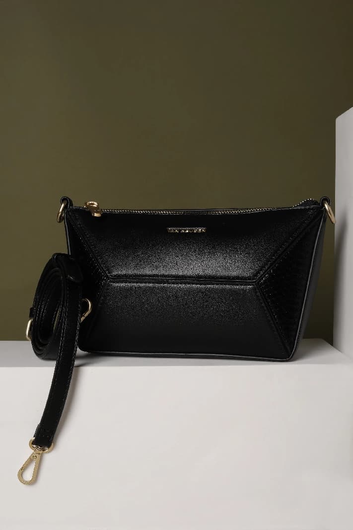 Women's Black Casual Sling Bag