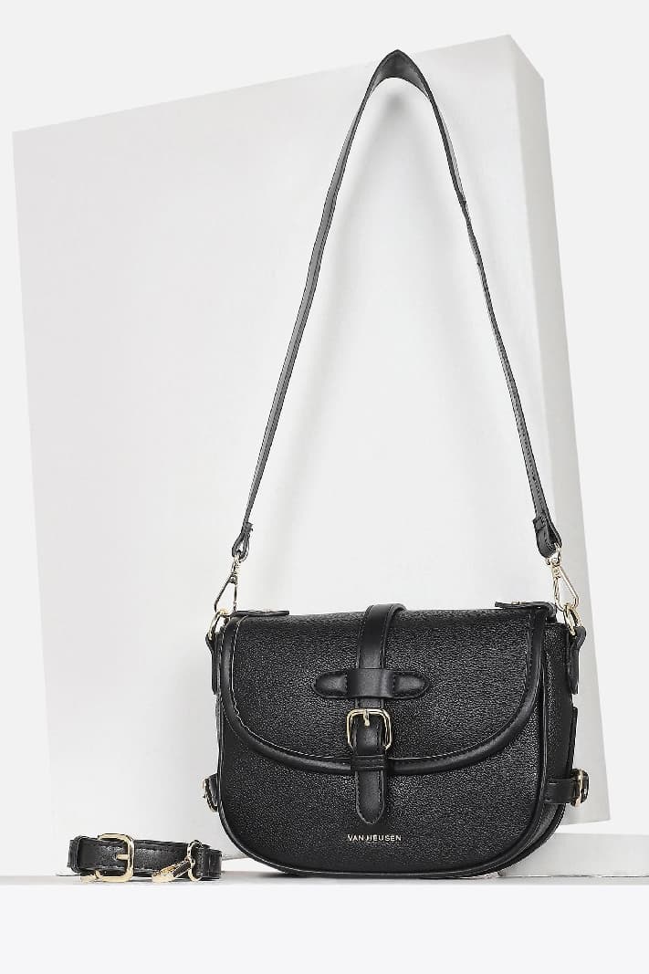Women's Black Casual Satchel