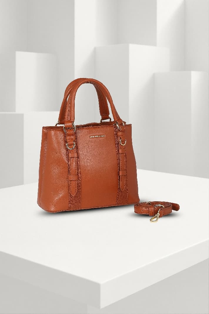 Women's Brown Casual Hand Bag