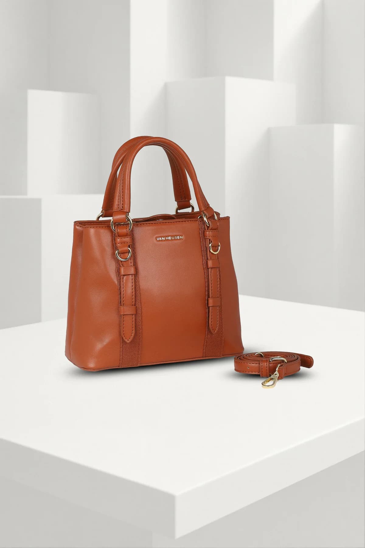 Women's Brown Casual Hand Bag