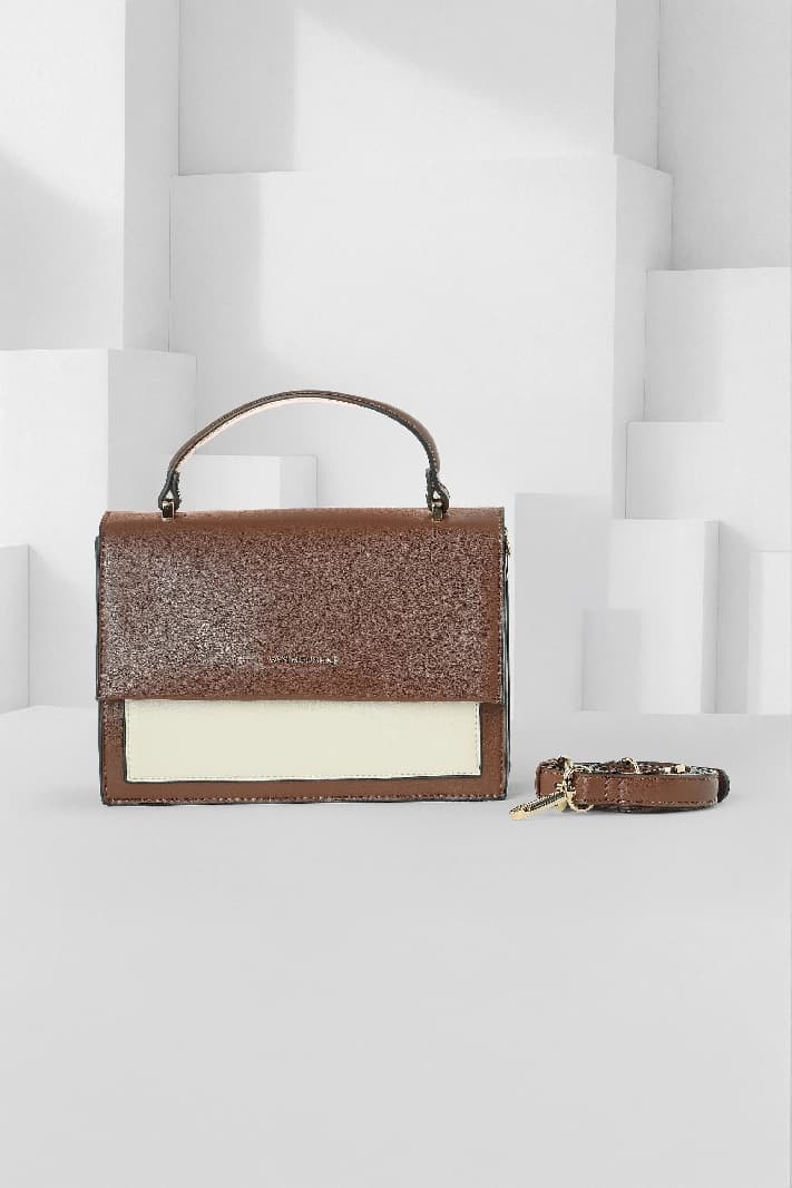 Women's Brown Casual Satchel