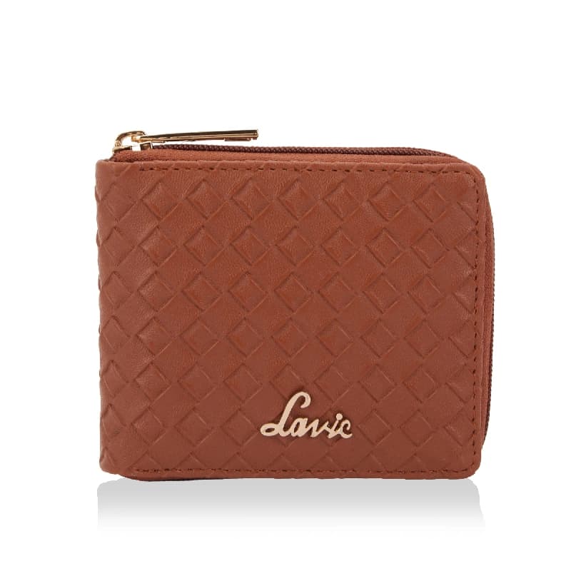 Women's Tan Casual Solid Wallet