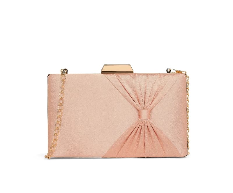 Women's Pink Party Solid Clutch