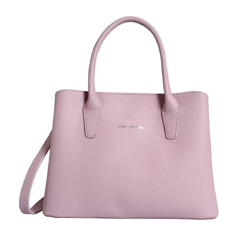 Women's Pink Casual Solid Satchel