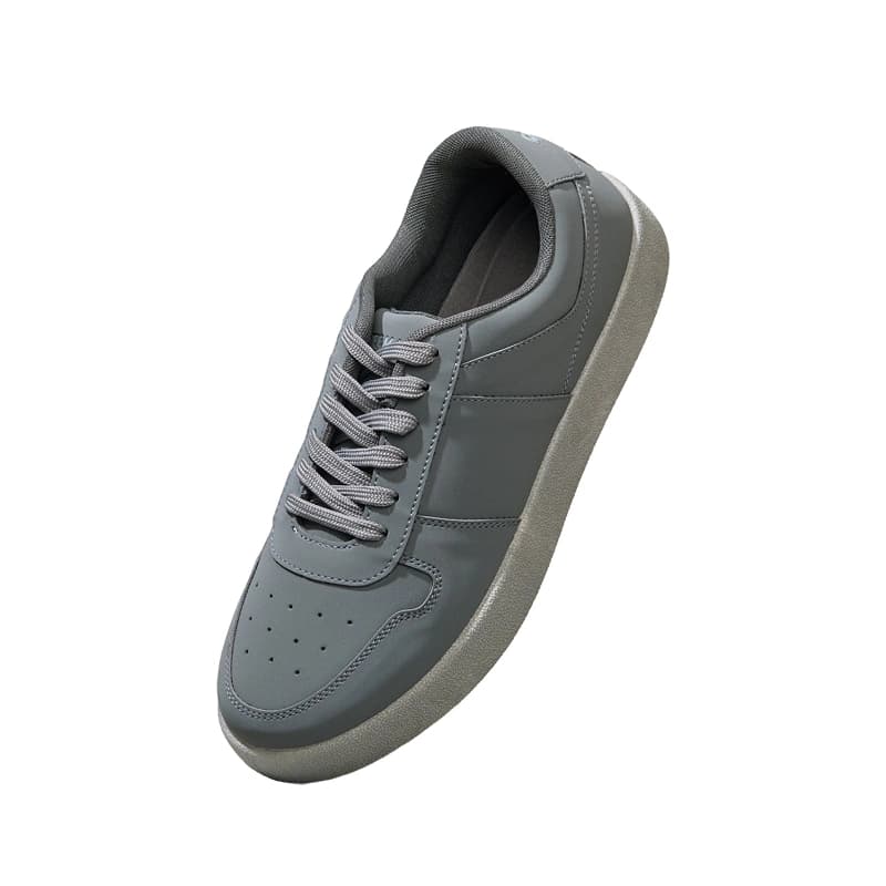Men's All Grey Mono Court Sneakers