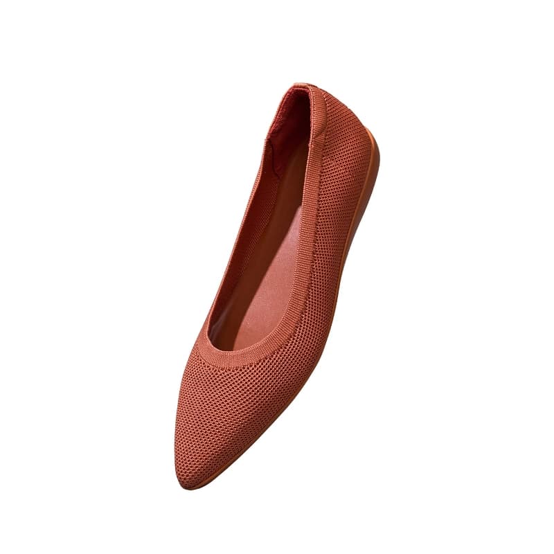 Women's Musk-Missing Pointed Ease Ballerinas