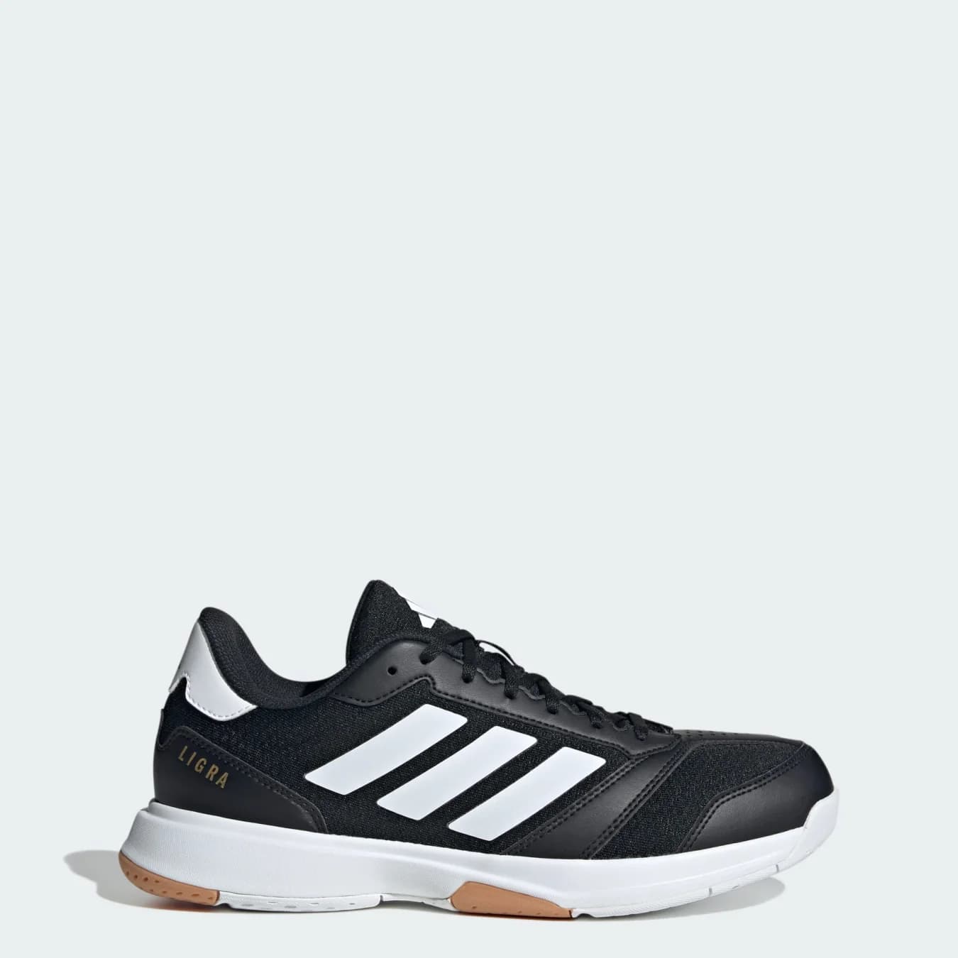 Men's Black Ligra 8 M Lace-Up Indoor Sports Shoes