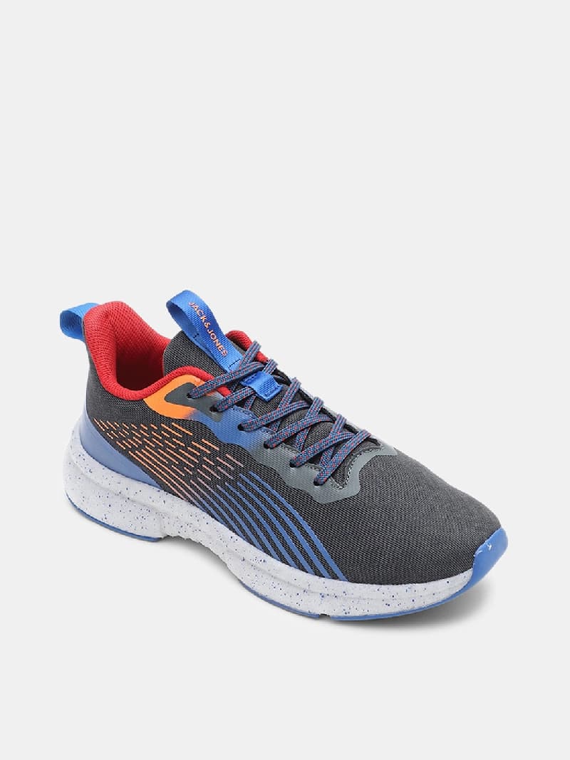 Men's Black Casual Solid Sneakers