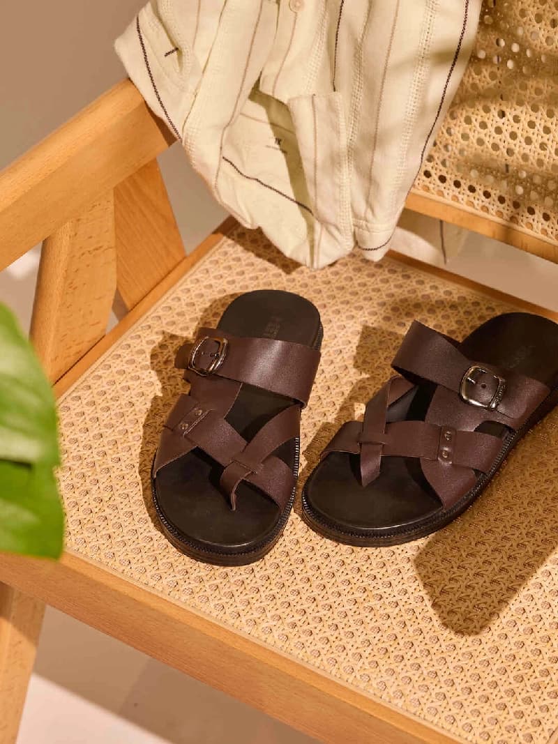 Men's Brown Casual Sandals