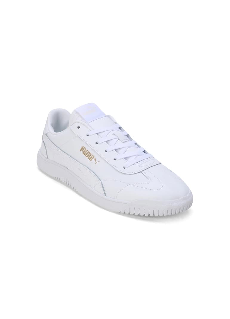 Unisex White Casual Club 5v5 Sneaker