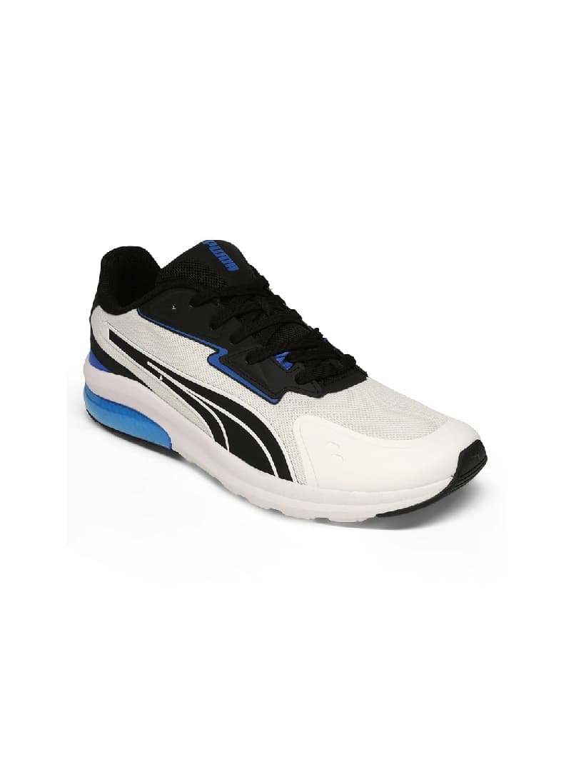 Men's White Casual NeonStride Sneaker