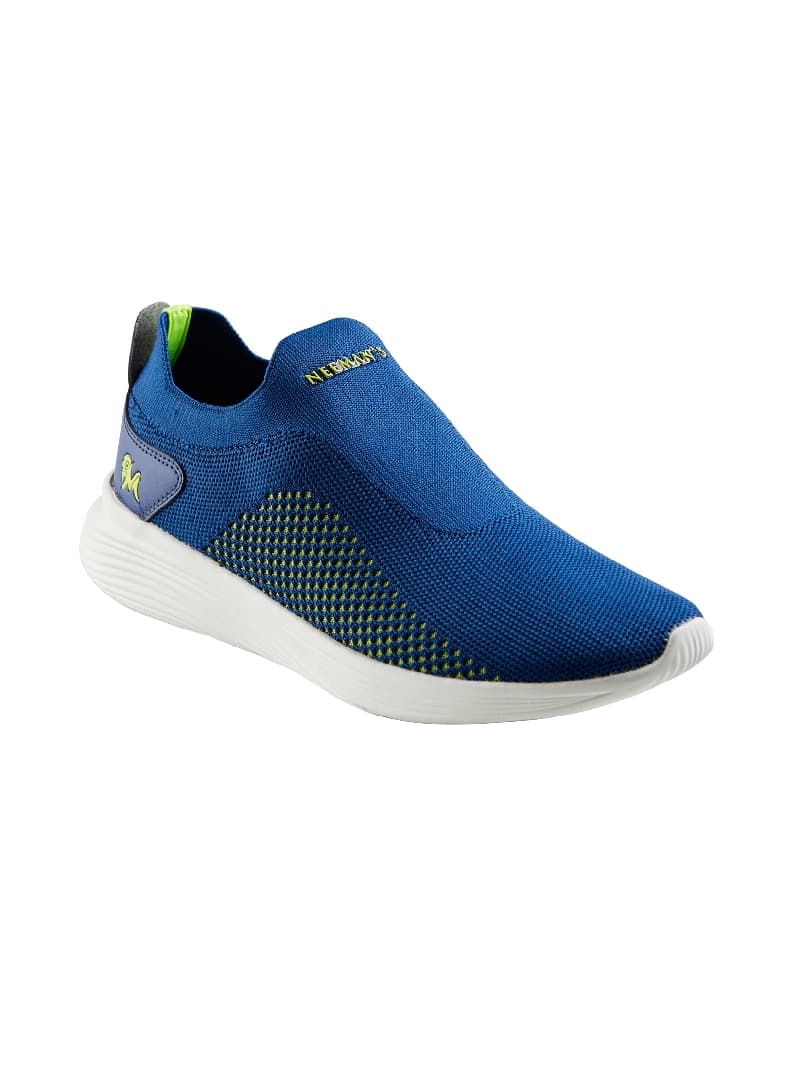 Men's Neon Navy Everyday Basic Slip-On Casual Shoes