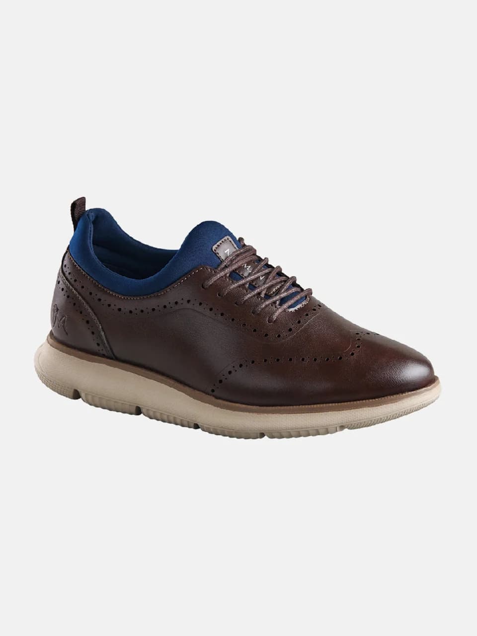 Men's Royal Choco Crossover Brogues Caual Shoes