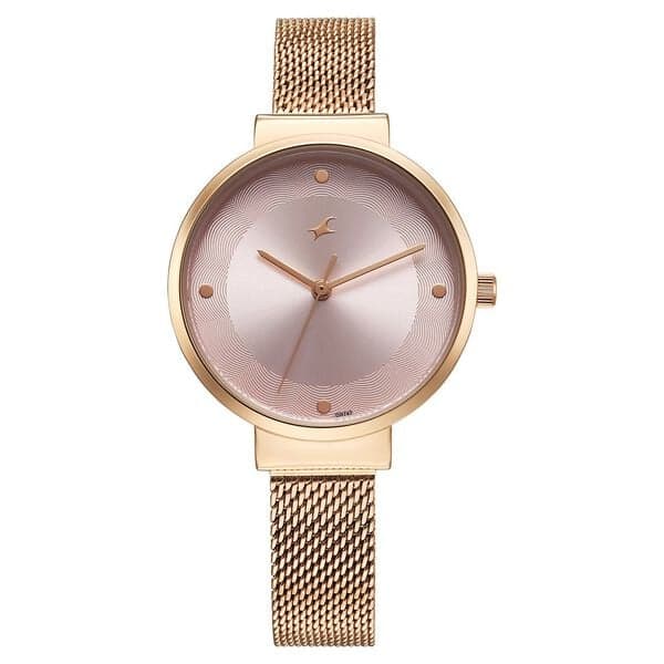 Women's Stunners x Watches Pink Round Dial Watch - 68045WM02