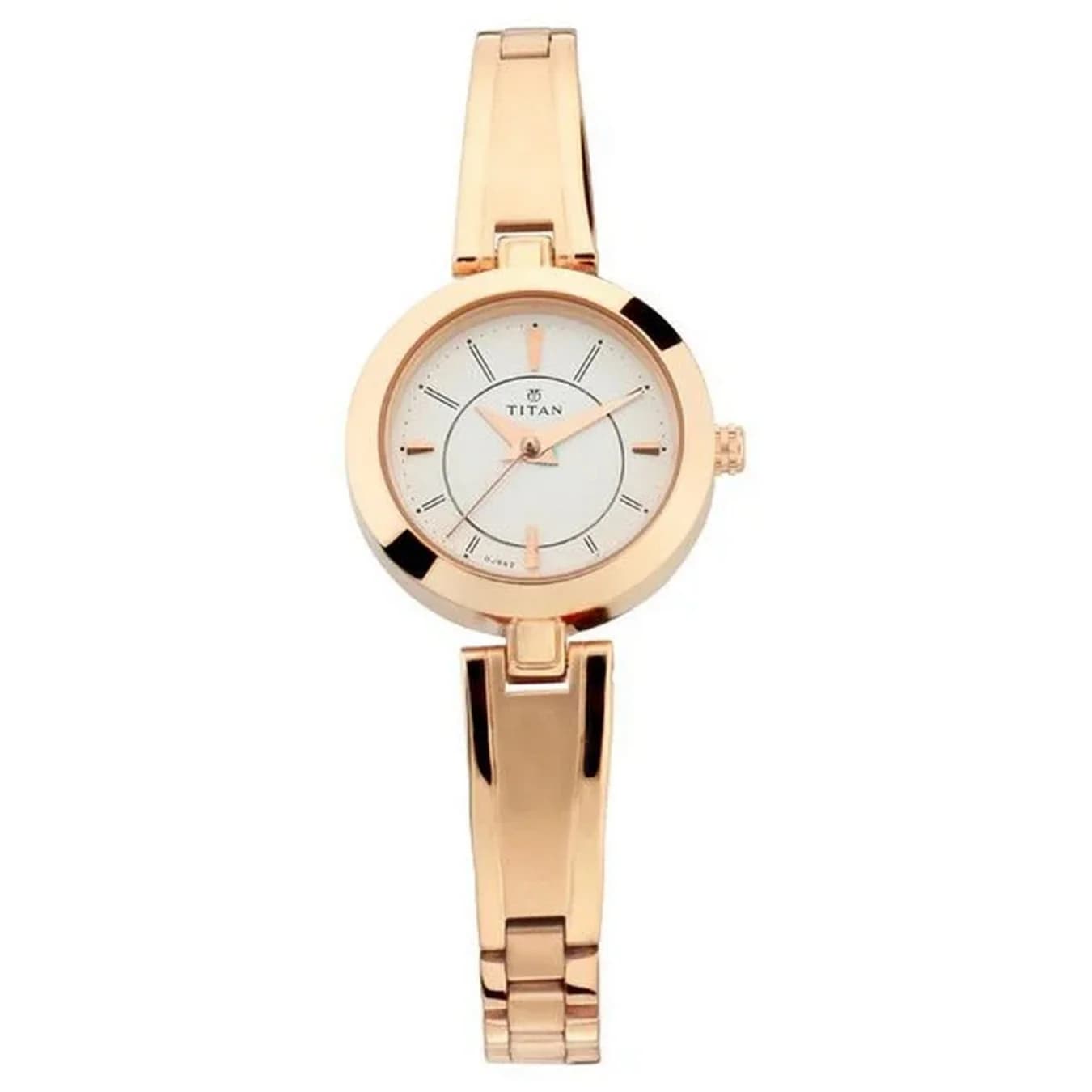 Women's Karishma Silver White Round Dial Watch - NT2598WM01