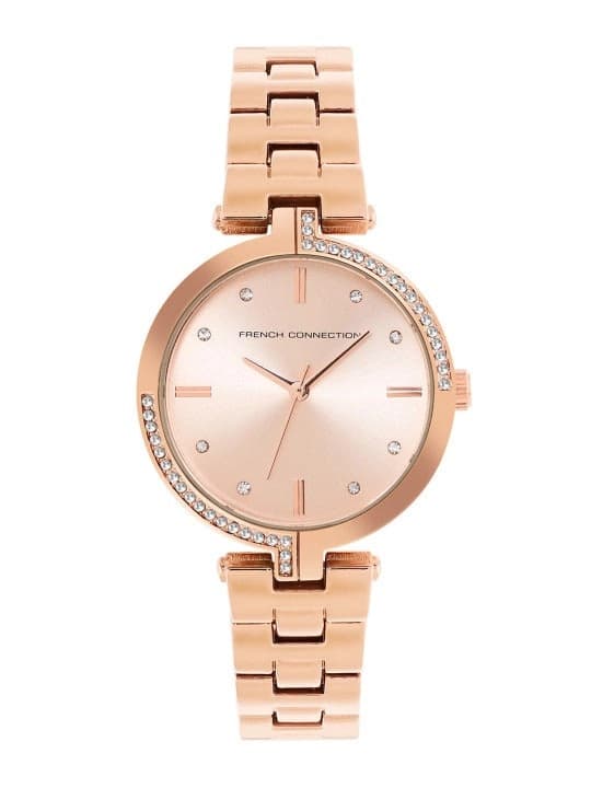 Women's Rose Gold Casual Analogue Watch-FCW10RGM-R