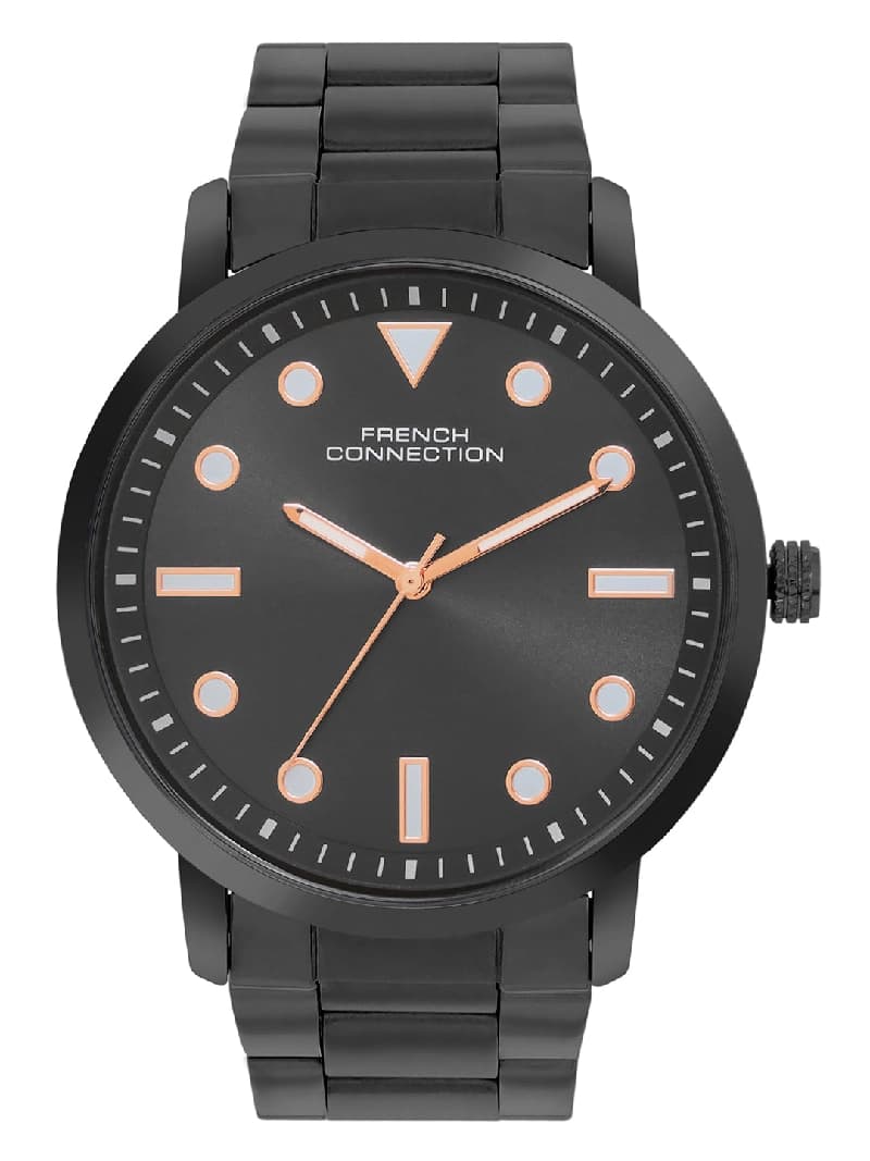 Men's Black Dial Watch - FCN0160BM