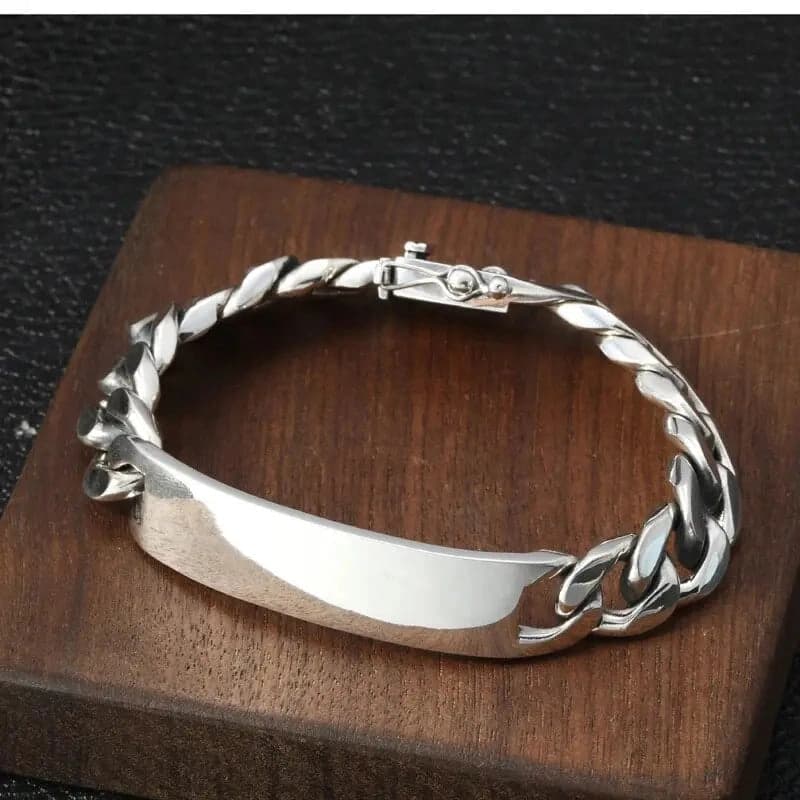 Men's Silver Mamba Silver Bracelet