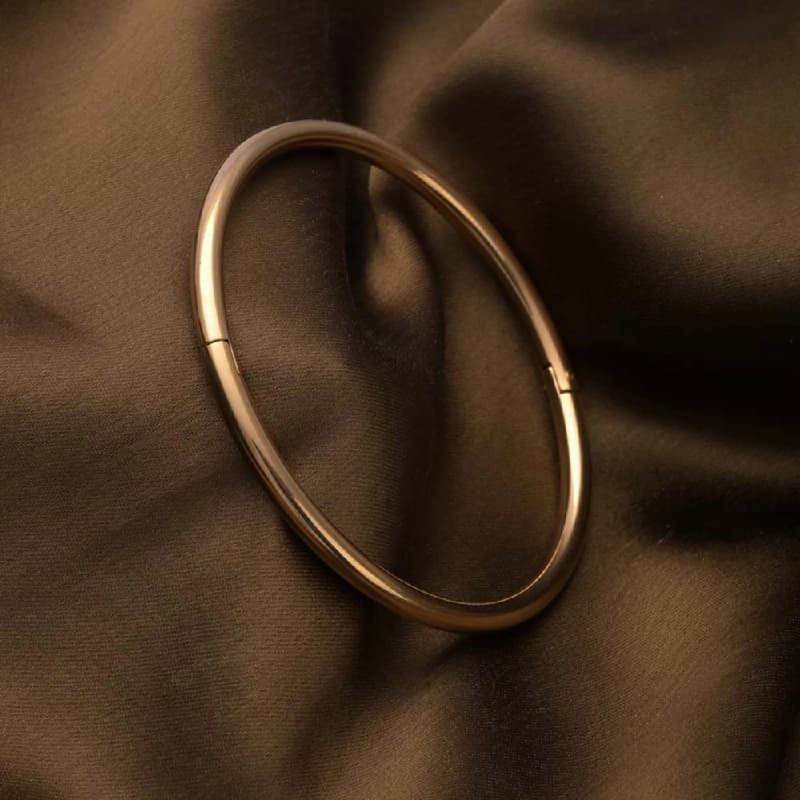 Women's Gold Classic Gold Bangle Bracelet Waterproof & Anti-Tarnish